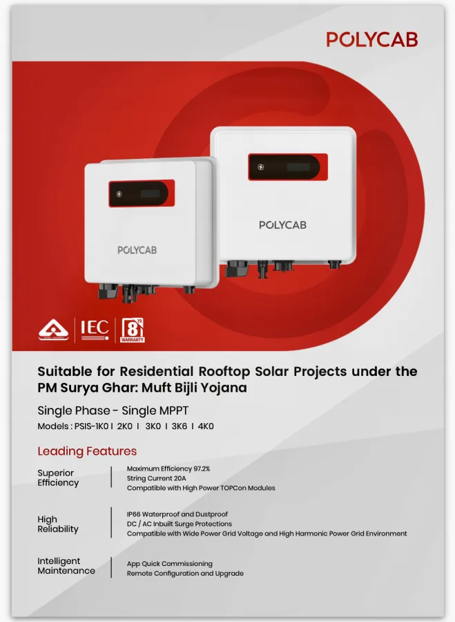 Polycab solar inverter